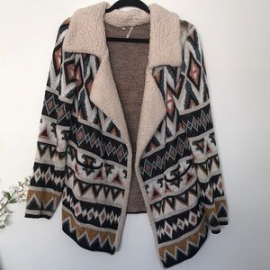 Aztec cardigan